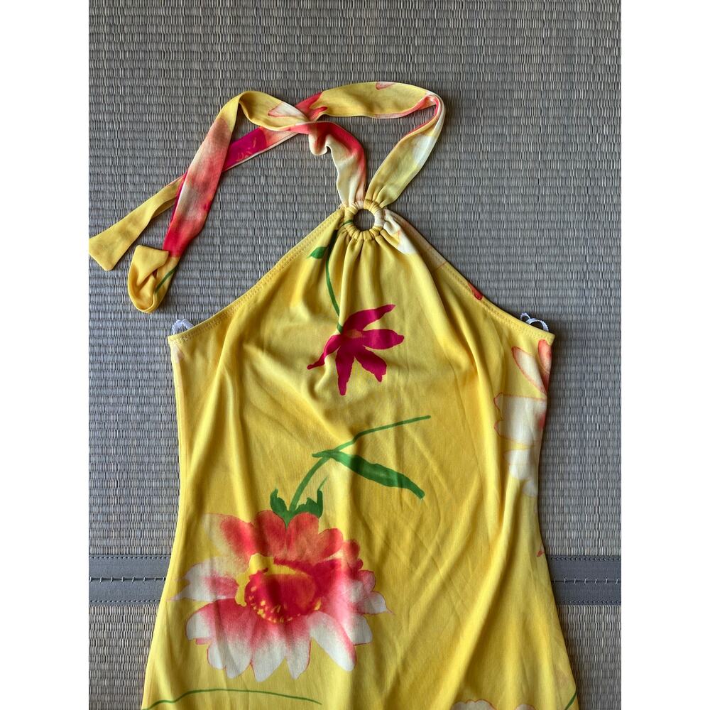 Vintage 90s Halter Mini Dress - Picture 5 of 7